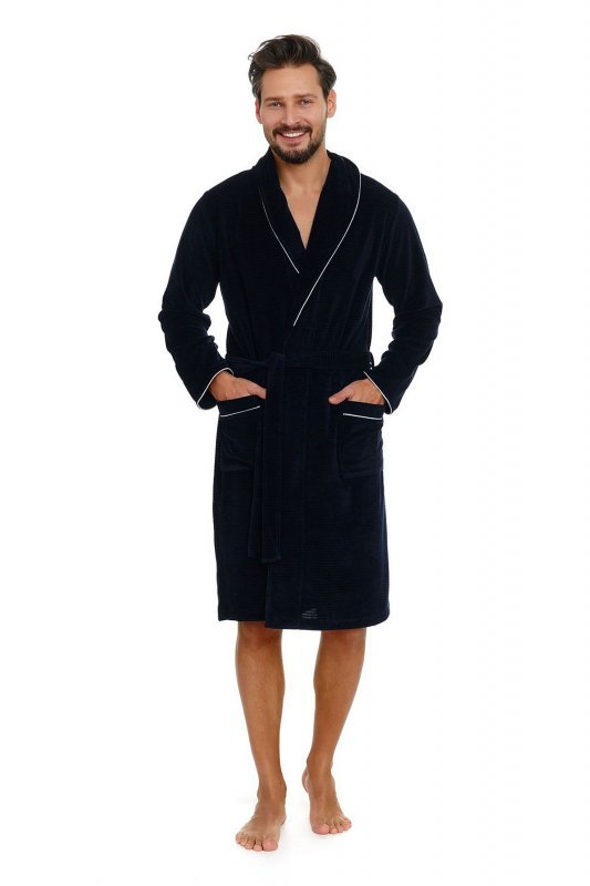 Doctornap Szlafrok SMS 6063 granatowy
