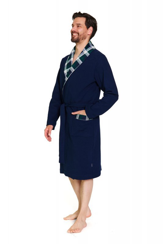 Doctornap Szlafrok męski SMW 7366 navy blue