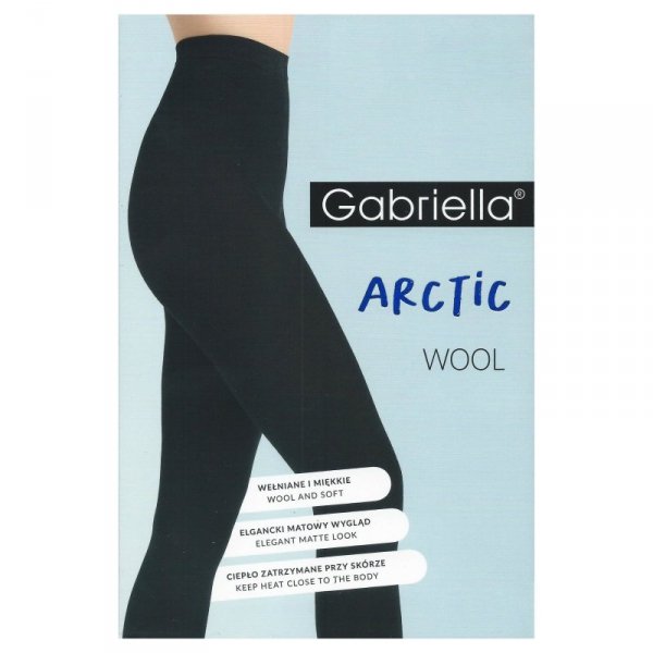 Gabriella Rajstopy Arctic wool 1225 czarne