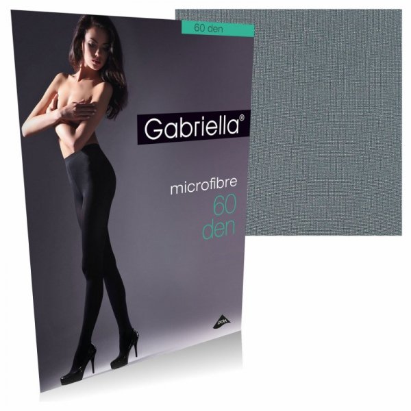 Gabriella Rajstopy Microfibra 60 den grey