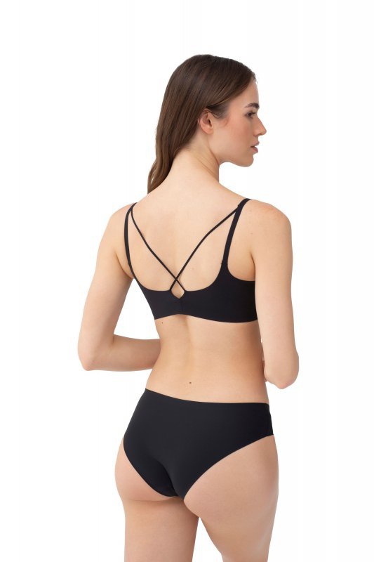 Gatta Biustonosz push up Frontopen czarny