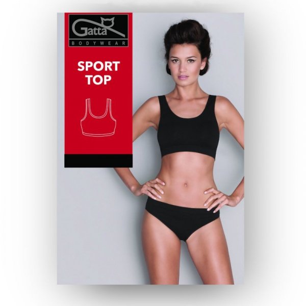 Gatta Koszulka Sport Top 3k612 60 den biała