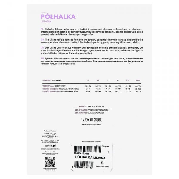 Gatta Półhalka Liliana beżowa