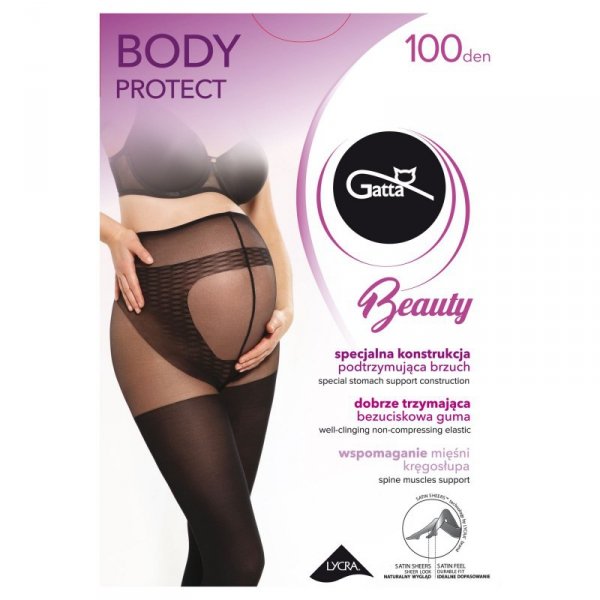 Gatta Rajstopy Body protect 100den nero