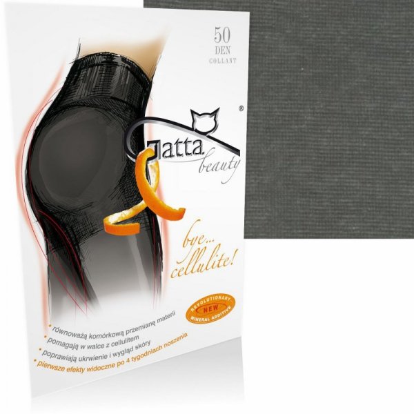 Gatta Rajstopy Bye cellulite 50 den grafitowe