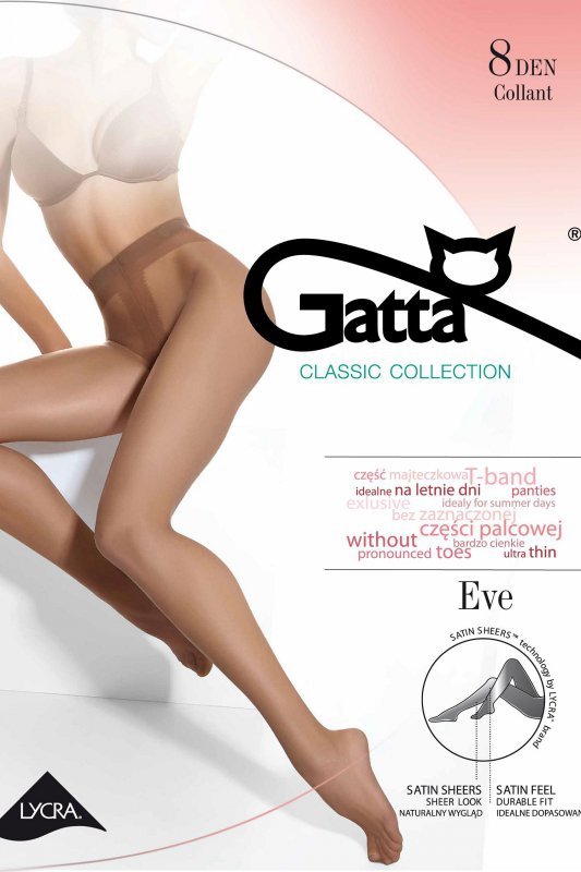 Gatta Rajstopy Eve 8 den czarne