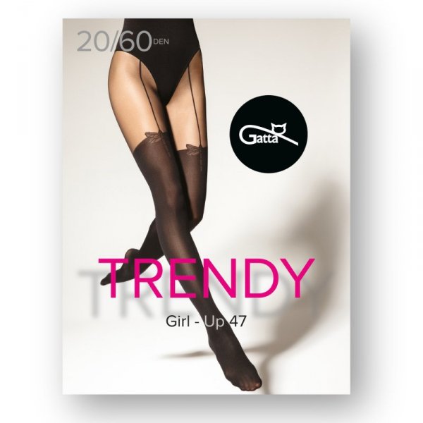Gatta Rajstopy Girl up 47 czarne