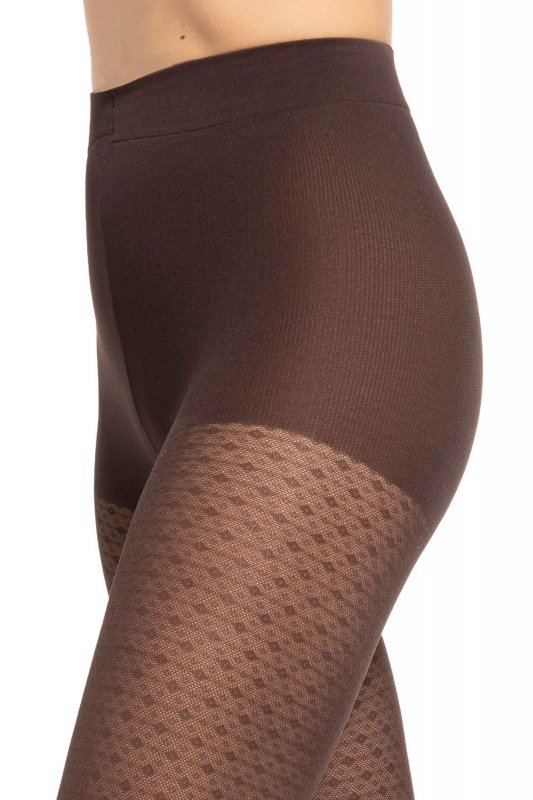 Gatta Rajstopy Gatta Wedel W03 40 den dark choco