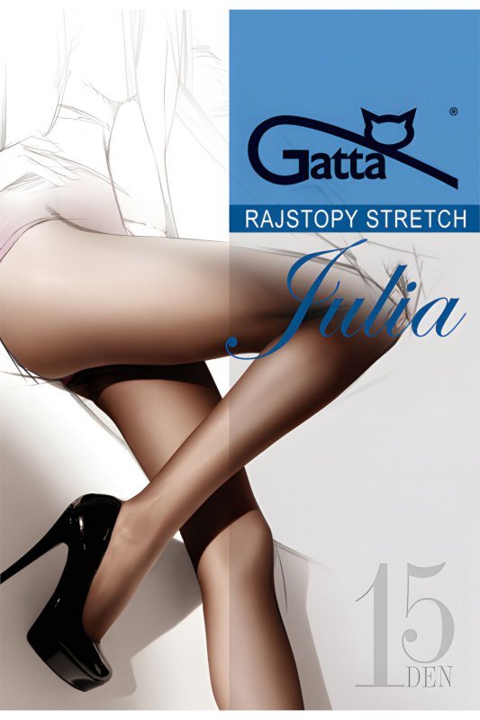 Gatta Rajstopy Julia brązowe plus