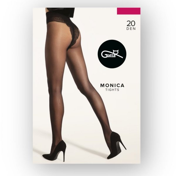 Gatta Rajstopy Monica microfibre 20den czarne