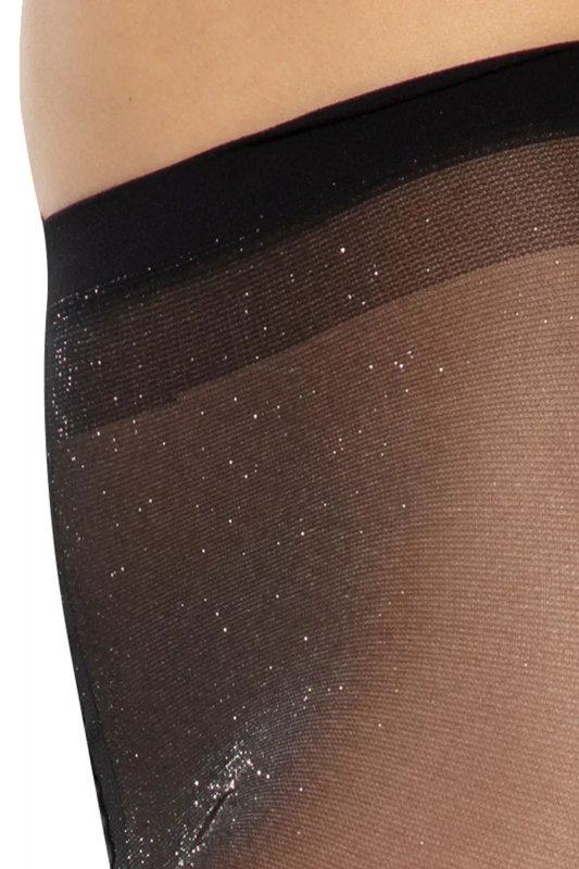 Gatta Rajstopy Nais lurex nero/gold