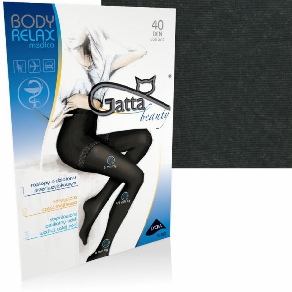 Gatta Rajstopy Body Relax Medica 40 den fumo