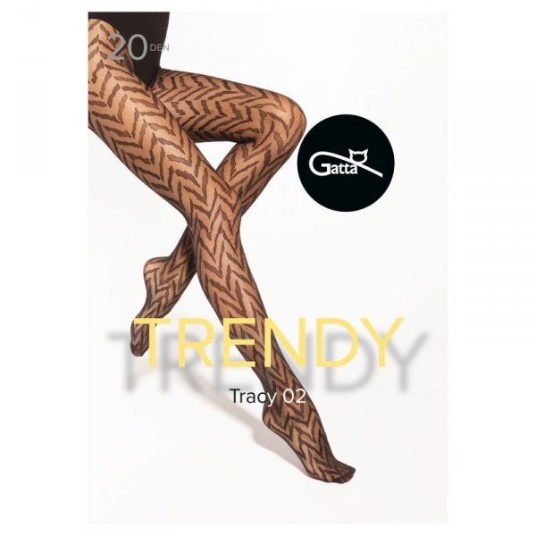 Gatta Rajstopy Tracy 02 czarne plus