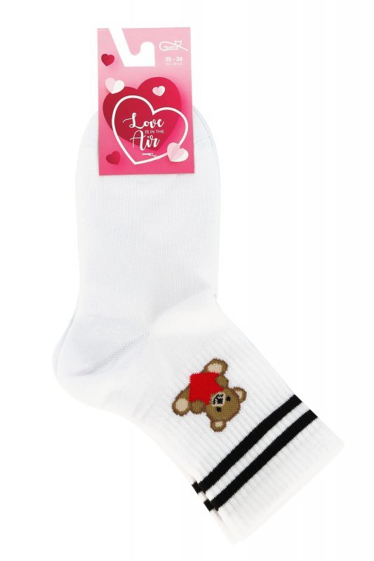 Gatta Skarpety miś W 994 białe