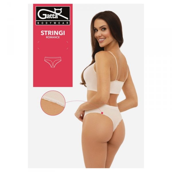 Gatta Figi stringi Romance białe