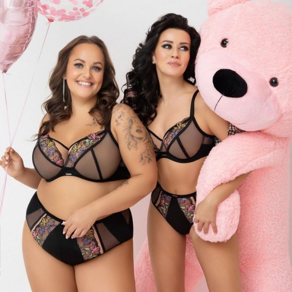 Gorsenia Biustonosz soft Lilu 002 czarny