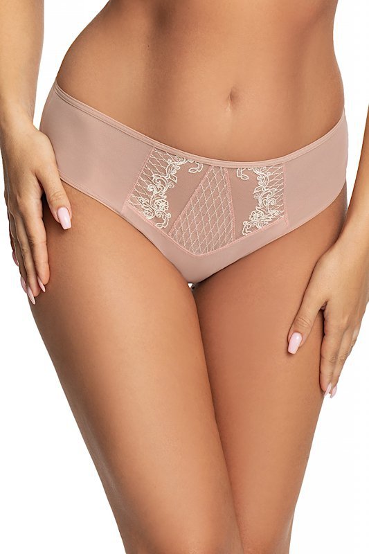Gorsenia Figi brazyliany Blanche 691 pudrowy róż