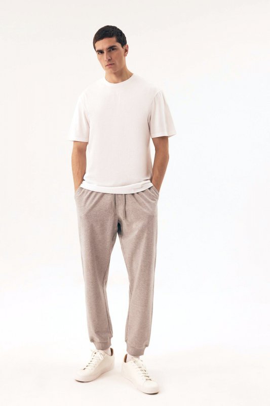 Esotiq-Henderson Koszulka męska Mite 43027 biała