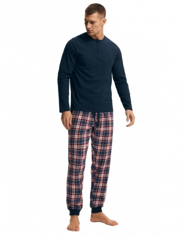 Esotiq-Henderson Piżama Noir 43457 granatowa