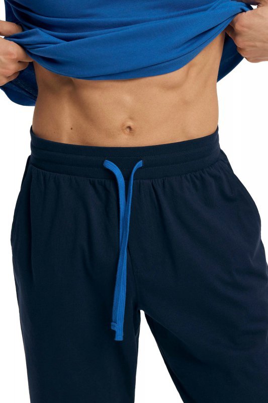 Esotiq-Henderson Piżama męska Loop 43472 niebieska