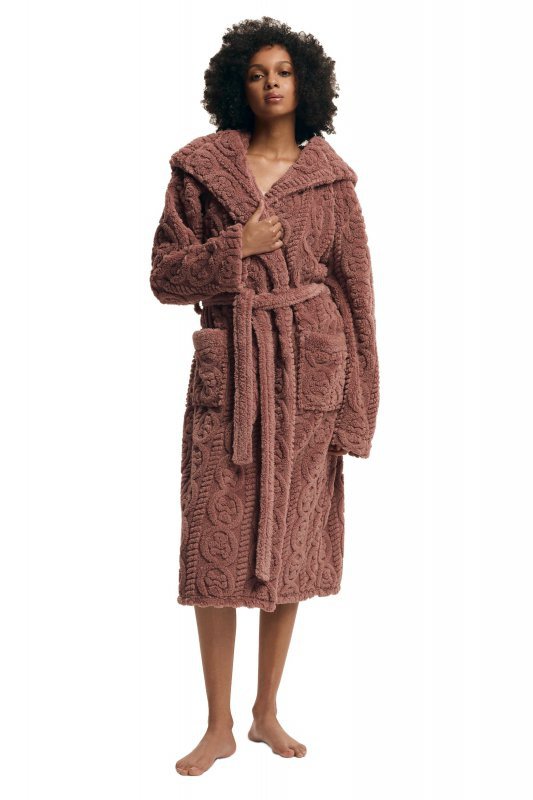 Esotiq-Henderson Szlafrok damski Darlena 43592 różowy