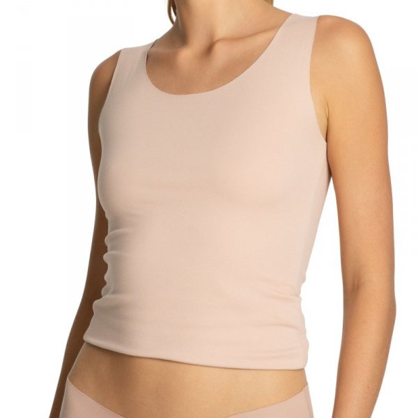 Julimex Koszulka tank top Cotton Mood beżowa