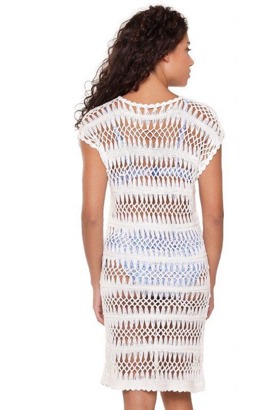 LingaDore Sukienka plażowa 7224 off white