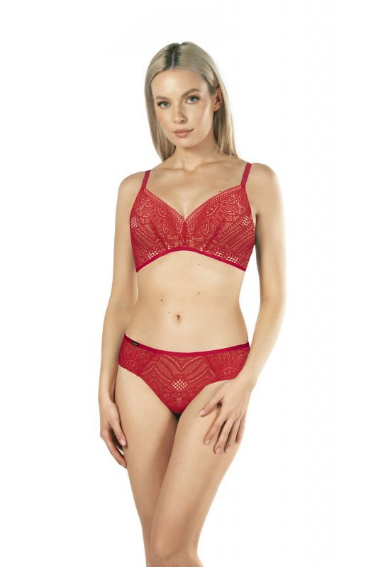 Nipplex Biustonosz Desire czerwono-beżowy