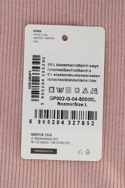 Noviti Komin GP 002 G 07 prążki lilakowy