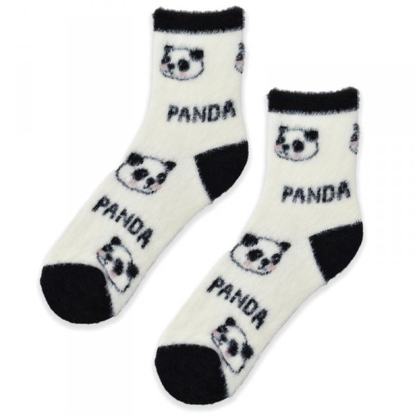 Noviti Skarpety SB 093 W 01 panda ecru