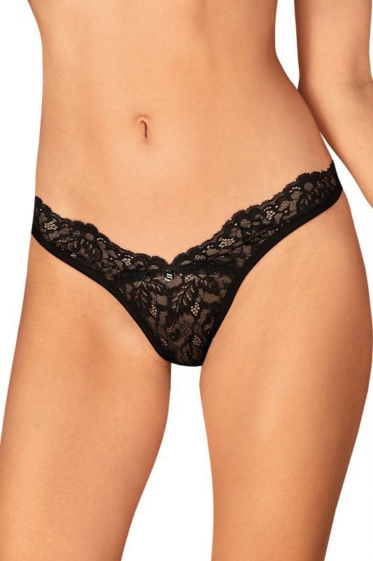Obsessive Figi stringi Bellastia czarne