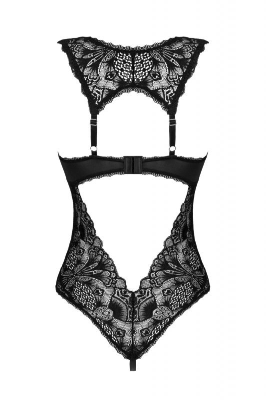 Obsessive Body otwarte Donna Dream czarne