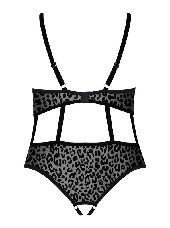 Obsessive Body otwarte Jagueria czarne