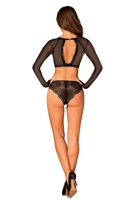 Obsessive Top Mibelia czarny