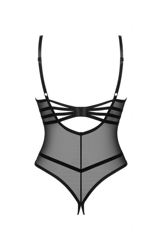 Obsessive Body otwarte Roxelia czarne