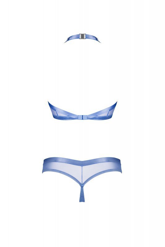 Obsessive Top i stringi Shaderi niebieskie
