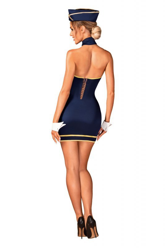 Obsessive Komplet 4-częściowy Stewardess uniform