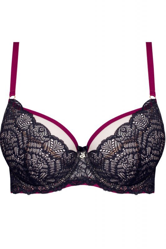 Samanta Biustonosz Charlotte A123 czarny