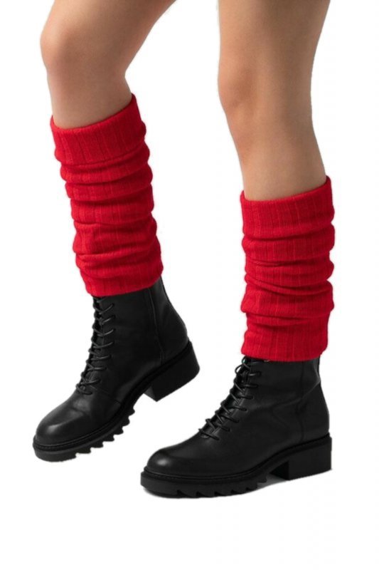 Steven Getry 068 wełniane czerwone