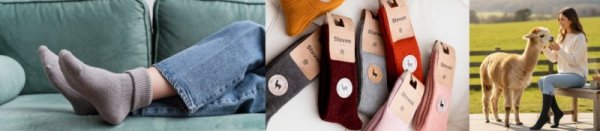 Steven Skarpety wełniane alpaka 044 szare