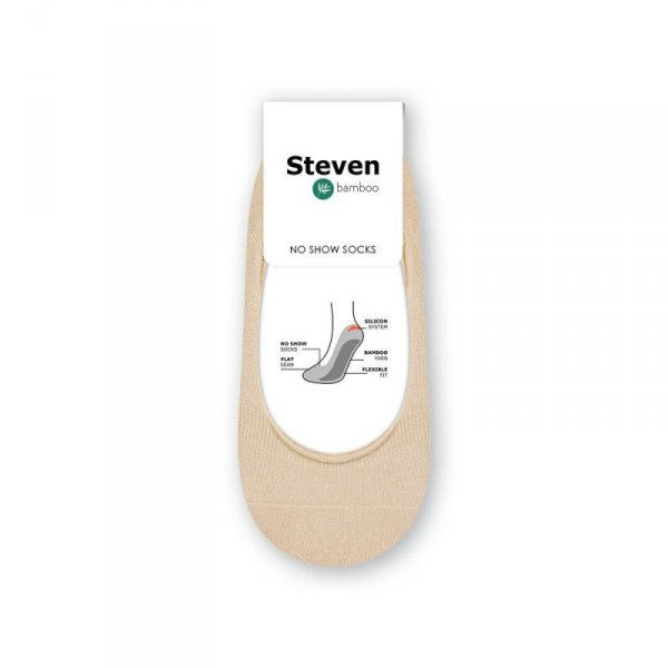 Steven Stopki bambusowe 036 beżowe