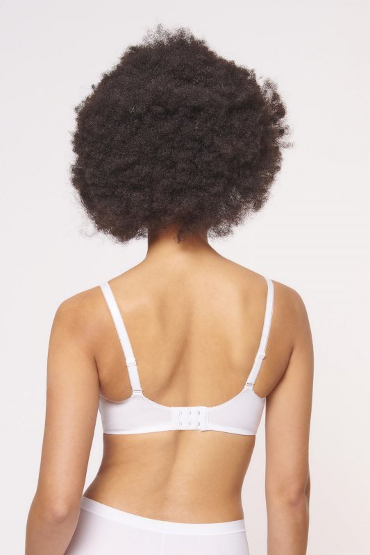 Triumph Biustonosz Cotton Beauty N biały