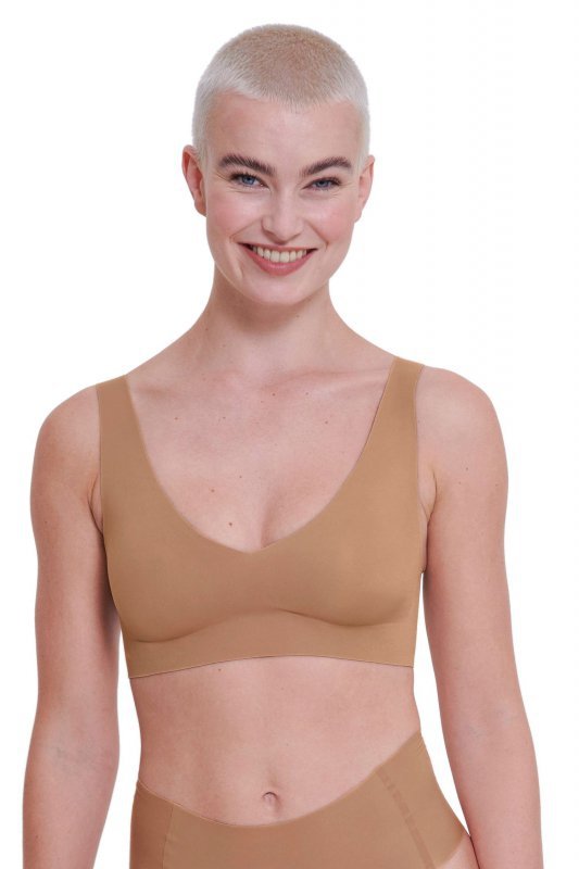 Sloggi Biustonosz Bralette Zero Feel 2.0 beżowy