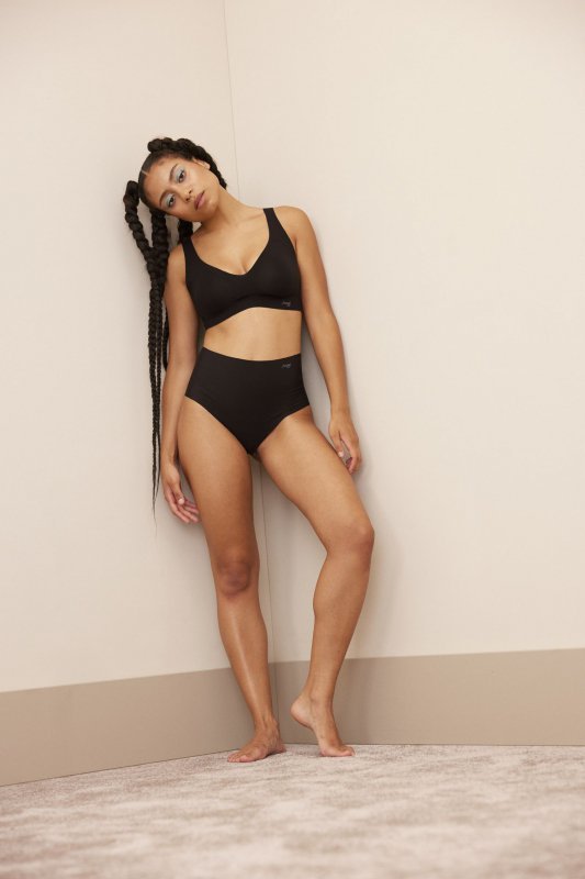 Sloggi Biustonosz Bralette Zero Feel EX czarny