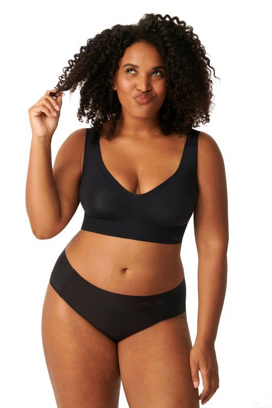 Sloggi Biustonosz Bralette Zero Feel EX czarny