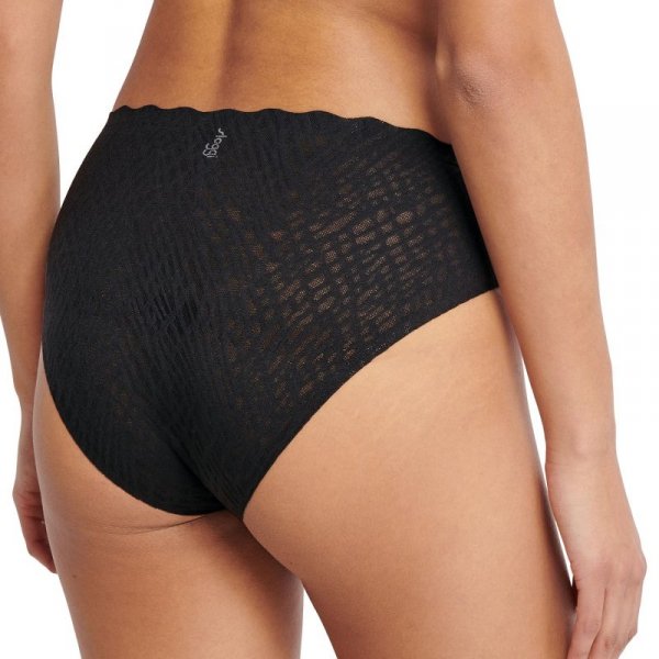 Sloggi Figi Zero Feel Bliss High leg czarne