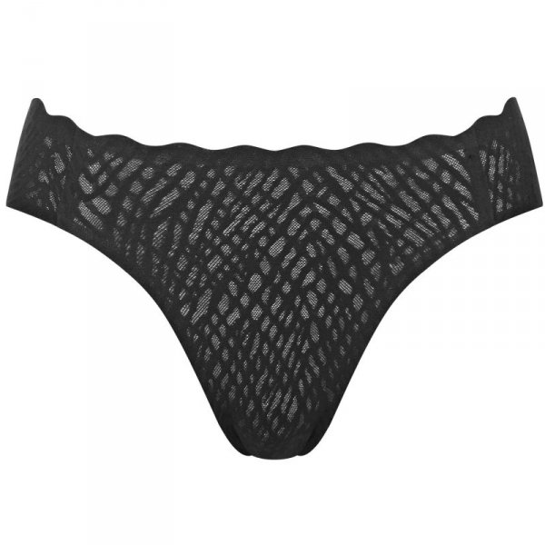 Sloggi Figi Zero Feel Bliss High leg czarne