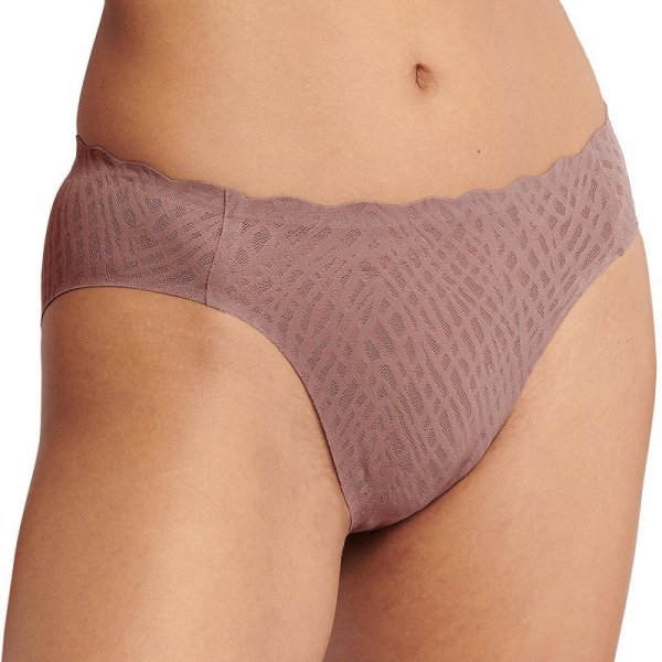 Sloggi Figi Zero Feel Bliss High leg brudnoróżowe