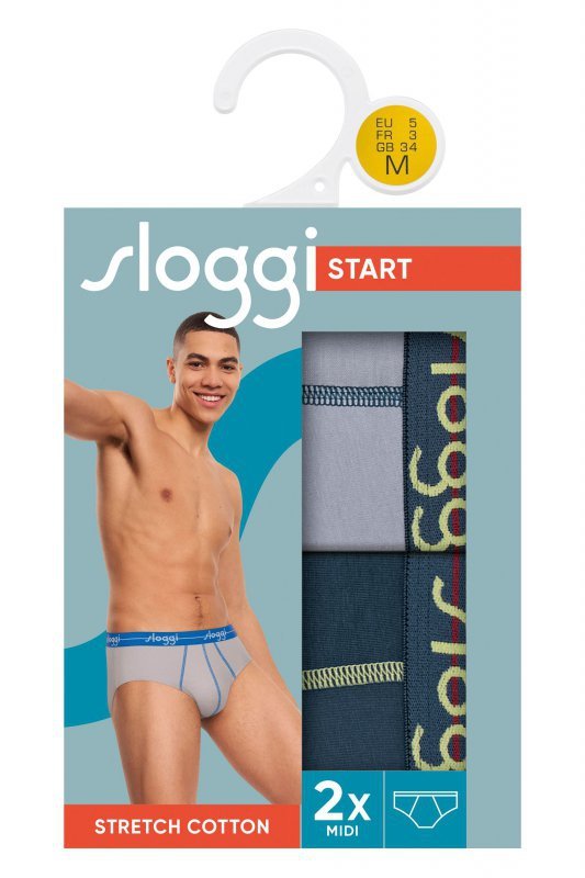 Sloggi Slipy Start Midi 2-pak V007