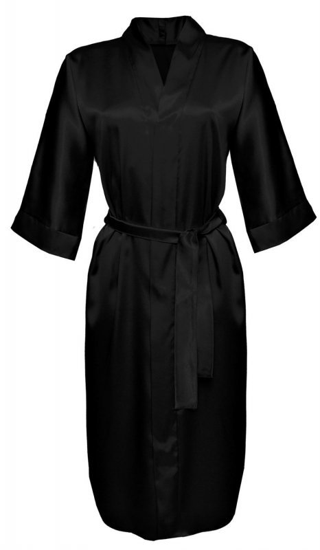 DKaren 115 Klasyczna podomka długa, czerń